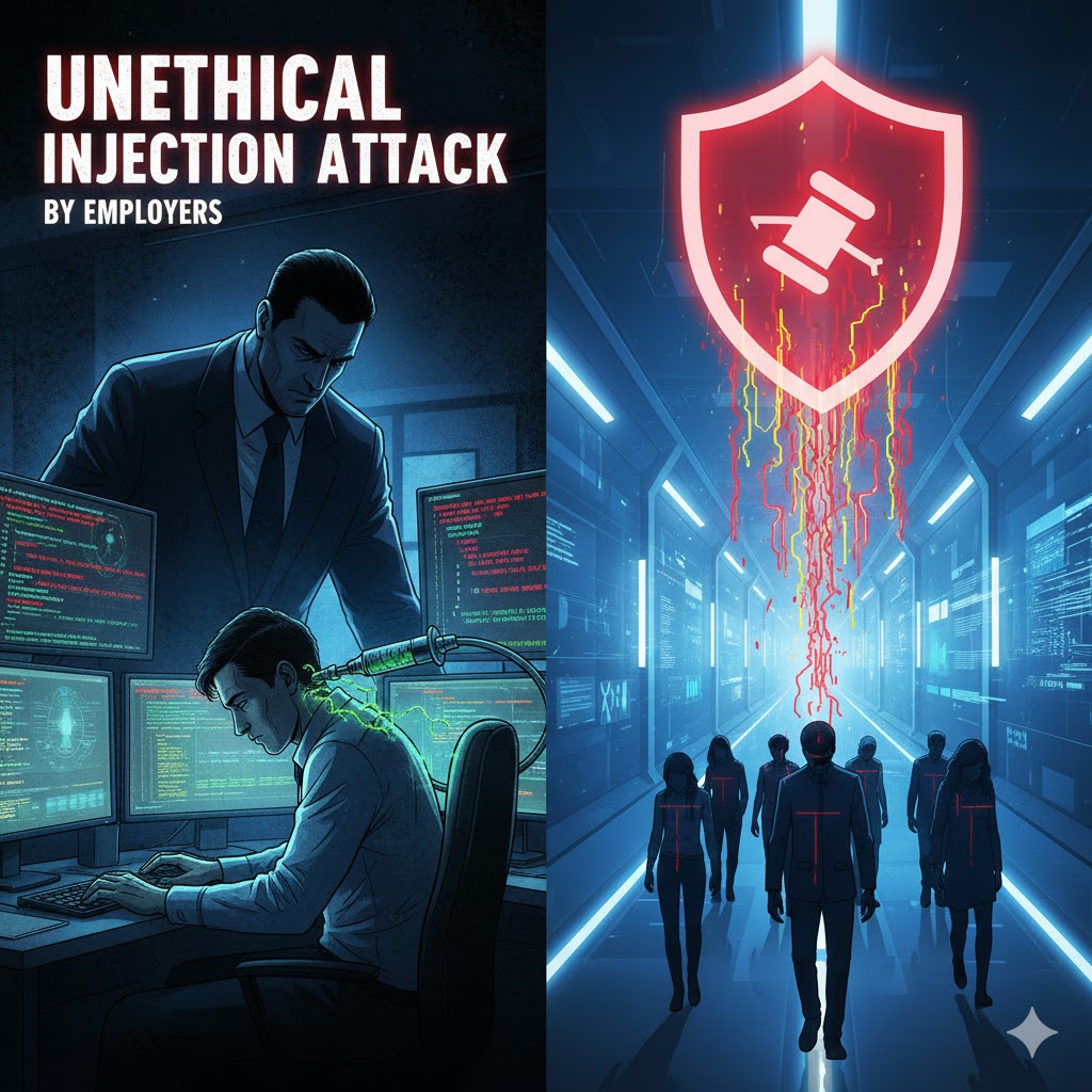 Unethical Injection Attack by Employers