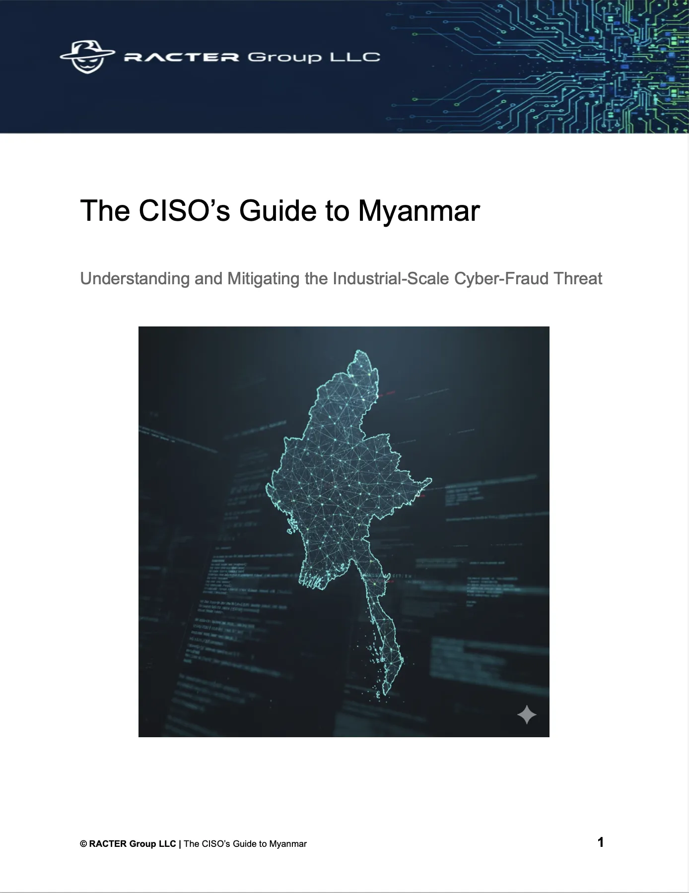 Book cover: The CISO's Guide to Myanmar